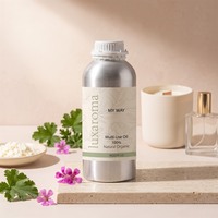 Huile essentielle de géranium d'Égypte pour la fabrication de bougies au soja et de parfums - 100% pure, naturelle, extrait de plante, distillée |   10 ml
