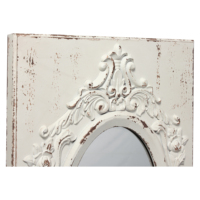 Miroir mural décoratif rectangulaire de style antique, miroir décoratif en bois de luxe unique, meuble miroir avec cadre en bois vieilli