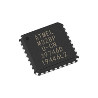 Microcontrolador Gongqihe ATMEGA328P-MU con memoria flash de 32K de 8 bits, paquete QFN32, nuevo y original, en stock