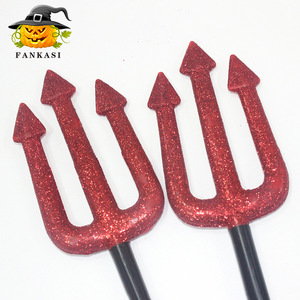 FANKASI Trident Rouge en Plastique, Accessoire de Déguisement pour Halloween et Spectacles Scéniques - Product Image 3