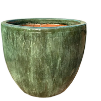 Pots à fleurs modernes de haute qualité à prix abordable, en céramique émaillée vietnamienne, pour la maison, le jardin et les restaurants