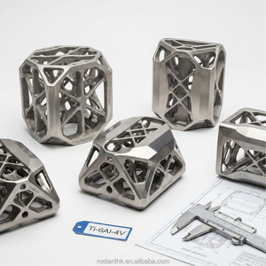 Service d'usinage CNC 5 axes de haute précision pour pièces métalliques géométriques complexes, prototypage rapide - Product Image 1
