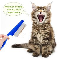 Kit d'outils démêlants double face pour chiens et chats, 5/6 pièces, en plastique, pour l'auto-nettoyage des animaux de compagnie