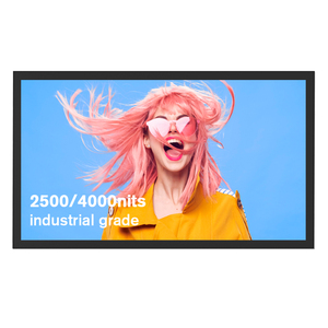 ป้ายดิจิทัลติดผนังกลางแจ้งขนาด 43 นิ้ว สำหรับสถานีรถไฟใต้ดิน ความสว่างสูง 2500nits กันน้ำระดับ IP66 หน้าจอ LCD สำหรับโฆษณา - Product Image 3