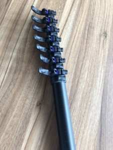 Mástil Telescópico de Fibra de Carbono Ova8 Anti-Giro para Limpieza Profesional de Ventanas, Fabricado en China - Product Image 4