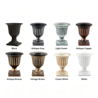 Décoration d'intérieur, pots à fleurs en plastique de luxe, grands pots pour plantes d'intérieur, pots de jardin décoratifs modernes