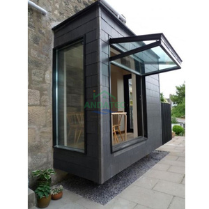 Venta al por mayor Ventanas plegables de aluminio Escaparate residencial Acordeón Bi-Plegable Ventana corredera Precio - Product Image 1