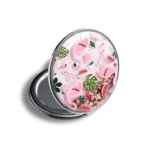 <span class=keywords><strong>Miroir</strong></span> compact de dessin animé, <span class=keywords><strong>miroir</strong></span> de maquillage mignon et adorable, <span class=keywords><strong>miroir</strong></span> cosmétique rond portable pour cadeau - Product Image 1