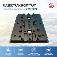 Personalizado de Alta Resistencia |   Bandeja de Transporte de Plástico HDPE Resistente, Fabricada por Termoformado, para Soluciones de Empaque de Componentes Industriales