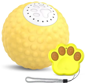 Drop Shipping özel USB şarj edilebilir lüks interaktif akıllı top oyuncak otomatik haddeleme hareketi ve hediye kutusu ile kediler için - Product Image 1