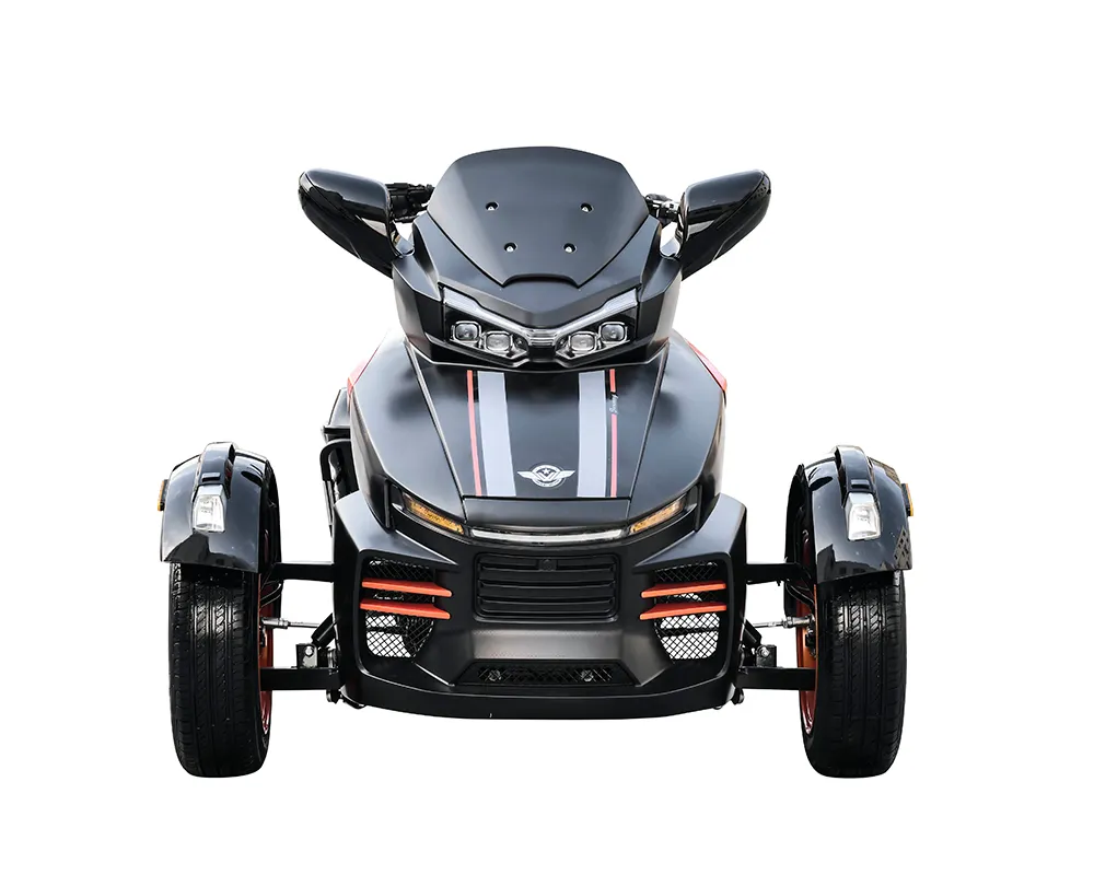 Best Selling Jonway 250cc/400cc Three-Wheel Gasoline Motorcycle Water Cooled Engine Max Speed 120km/h from china factory on sale