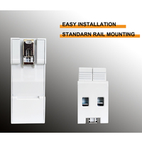 Parasurtenseur BEIYI DC SPD 1000V 20kA~40kA 2P 3P T2 pour maison, dispositif de protection contre les surtensions basse tension