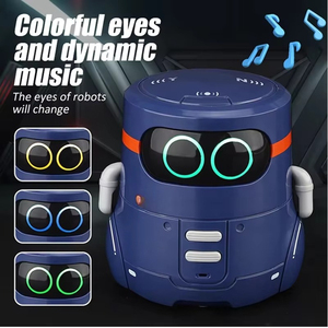 Machine d'apprentissage précoce pour enfants, jouets interactifs à <span class=keywords><strong>intelligence</strong></span> <span class=keywords><strong>artificielle</strong></span>, mini robot télécommandé tactile en plastique - Product Image 3