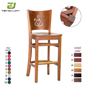 Phong cách hiện đại cổ điển rắn gỗ Ghế ăn cao cho nhà và khách sạn/nhà hàng sử dụng - Product Image 4