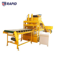 Machine à fabriquer des briques en terre cuite solides avec logo personnalisé RPT5-10, machine à fabriquer des briques en terre écologiques à emboîtement