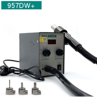 Haute qualité Original rapide 957DW + 580W sans plomb SMD reprise pistolet à Air chaud Station de dessoudage pour l'entretien du téléphone portable