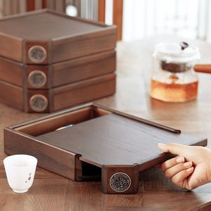 Scatola <span class=keywords><strong>regalo</strong></span> <span class=keywords><strong>in</strong></span> <span class=keywords><strong>legno</strong></span> multifunzione personalizzata per l'organizzazione e la visualizzazione di prodotti di bambù eco-compatibili con Design integrato - Product Image 3
