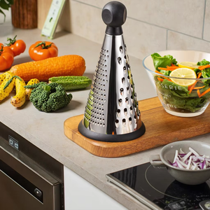 Bán Buôn Tùy Chỉnh Thép Không Gỉ Của Nhãn Hiệu Pho Mát Slicer Dây Scraper Máy Nghiền Trái Cây Rau Cắt An Toàn Dễ Dàng Làm Sạch Quảng Đông - Product Image 2