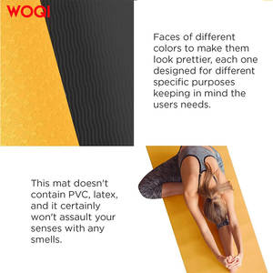 เสื่อโยคะ Woqi ขนาด 72x24 นิ้ว หนา 6 มม. ผลิตจาก EVA กันลื่น สำหรับออกกำลังกาย ทำสมาธิ และกระชับสัดส่วน - Product Image 3