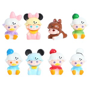 Lanshoo Cartoon Duck Figurines Mini 3D Resin Desktop Ornaments Cute Collectible <b>Toys</b> For Kids And Adults - Product Image 5