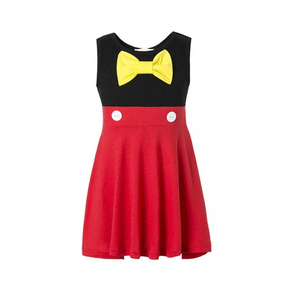 Mickey inspried dress MINNIE costume mickey birthday outfit mickey dress inspried dress halloween baby clothes