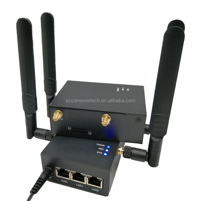 Dual Sim 4g Industrial Wifi Router Outdoor
