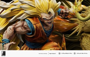 Anime giappone GK LS. Action figure Super three Goku S per la collezione - Product Image 3