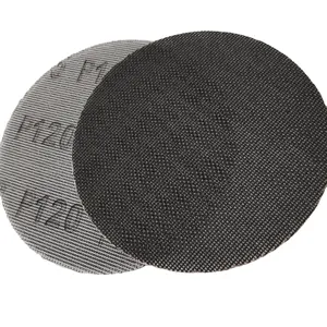 9英寸干墙砂网碳化硅或氧化铝钩环磨料砂筛网垫辊/盘/片