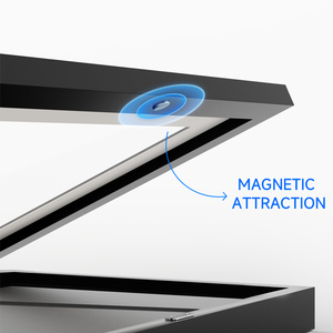 Tùy Chỉnh Kích Thước Gỗ Khung Nghệ Thuật Cho Trẻ Em Màu Đen Và Trắng Hiển Thị Lưu Trữ Với Có Thể Thay Đổi Mat Cho Tường Hoặc Bảng - Product Image 3