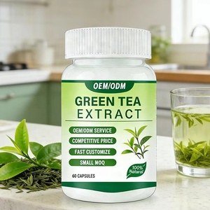 Cápsulas de Extracto de Té Verde de Marca Privada Lytam OEM, Diseño Personalizado, Quemador de Grasa Rápido, Extracto de Té Verde, Píldoras Adelgazantes Detox - Product Image 2