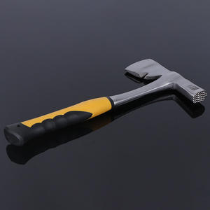 Hache-marteau combinée 1000g en acier à haute teneur en carbone forgé pour l'abattage, le travail du bois et la coupe de bois de chauffage en extérieur - Product Image 2