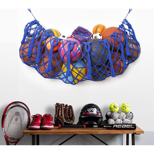 Tổ chức Lưu trữ lưới bóng chuyền bóng đá lưu trữ Treo Giỏ tổ chức <span class=keywords><strong>Net</strong></span> Bóng Rổ Bóng rổ thể thao lưu trữ <span class=keywords><strong>Net</strong></span> võng - Product Image 2