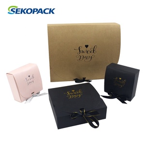 Vòng Cổ Lông Mi Bao Bì Ngày Hộp Quà Tặng Bìa UV Coating Varnishing Embossing Handmade Stamping Chấp Nhận Matt Lamination - Product Image 4