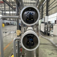 Système RO commercial 6m3/H avec prétraitement, machine de filtration d'eau pure industrielle pour l'eau potable