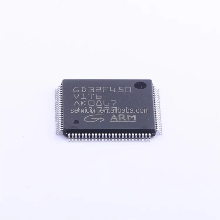 Semicon Good Price IC Electronic Components Fast Delivery Integrated Circuit Chip in Stock GD32F450VIT6 LQFP100