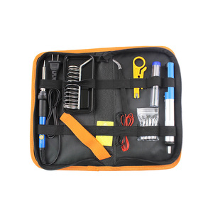 Ensemble de fer à souder 15 pièces, type stylo à température réglable avec sac à outils pour la réparation électronique - Product Image 2