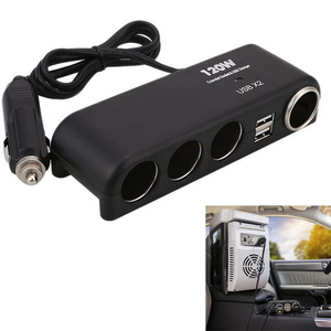 Multifunction Car Charger <strong>Cigarette</strong> <strong>Lighter</strong> 2.1A <strong>USB</strong> Fast Charger Splitter <strong>Socket</strong> - Product Image 3