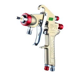 Pistolet de pulvérisation Hvlp, haute pression 600cc 1.3mm buse à gravité alimentation aérographe outil pneumatique <span class=keywords><strong>vernis</strong></span> peinture pulvérisateur Hvlp - Product Image 4