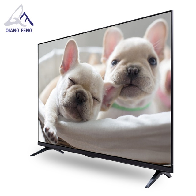 12v 24v Slim 4k Uhd Flatscreen Led Television 40/42 Inch Smart Tv Functions with Stand