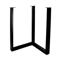 Pieds de table et de chaise en acier et fer, style industriel moderne, pour bancs, tables de café, tables à manger et bureaux