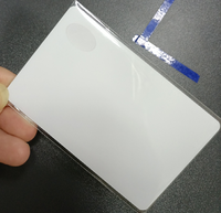 Carte en polycarbonate pur à 100 % pour impression laser avec matériau CLI MLI, carte d'identité vierge / cartes de permis de conduire