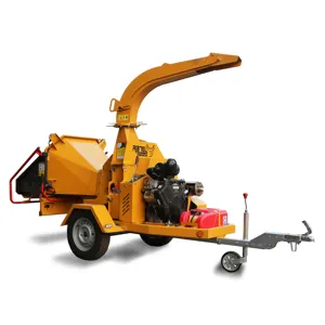 Hot selling garden Gasoline engine tree brush chipper electric wood chipper shredder machine with 35HP