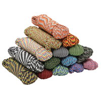 Corde de tente en nylon à haute résistance et résistance à l'usure, adaptée aux tentes et auvents d'extérieur, cordes en nylon coupe-vent