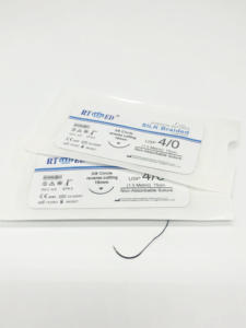 Fabriek Goedkope Prijs Gevlochten Zijde Chirurgische Hechtingen Met Naald - Product Image 6