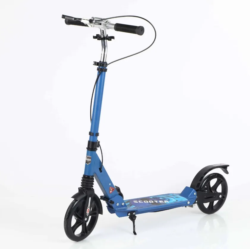 Buon prezzo pieghevole romanzo design all'ingrosso kick bici per adulti scooter kick scooter piede per adulti