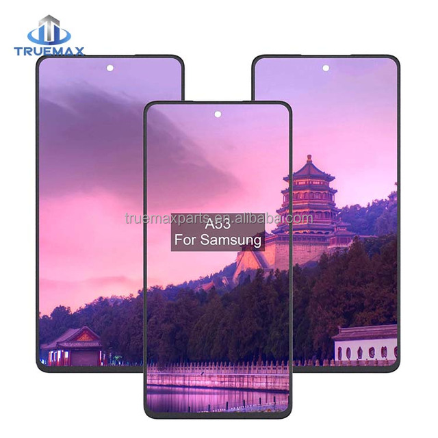 Truemax LCD Assembly for Samsung Galaxy A53 5G Replacement Screen Ekran Pantalla Ecran Tela Display Digitizer Complete A536 TEMX