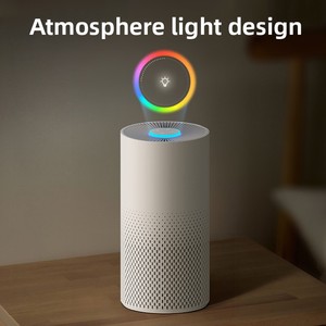 <strong>Air</strong> Purifier Home Desktop <strong>Mini</strong> Smart UV Sterilization Composite <strong>Filter</strong> Negative Ion Three-Gear Purification Timing Function - Product Image 4