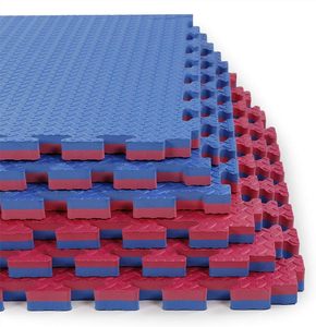 Tapis de sport en mousse EVA de 25 mm d'épaisseur, 100x100 cm, emboîtables, imperméables, écologiques, antidérapants, durables, légers, pour arts martiaux - Product Image 5