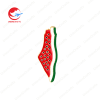 Sac en vrac promotionnel personnalisé chapeaux épingle insigne métal émail dur café coeur chat chien Palestine carte pastèque épingle insigne pour casquettes