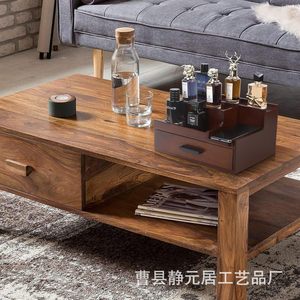 Wooden Perfume Storage <b>Box</b> 3 Layers With Drawer Desktop Organizer For Cosmetics Jewelry <b>Makeup</b> Storage - Product Image 2